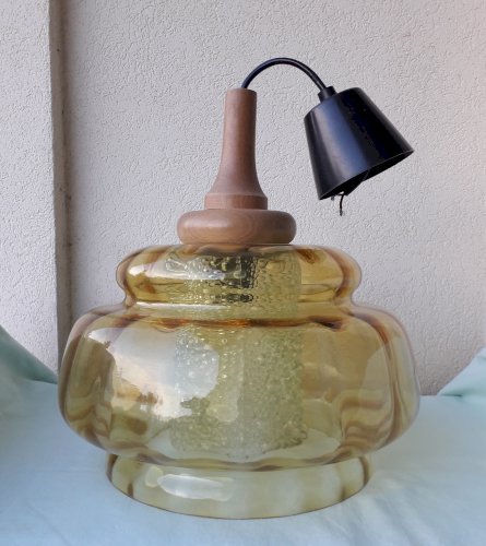Suspension en verre style scandinave