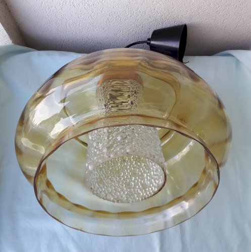 Suspension en verre style scandinave