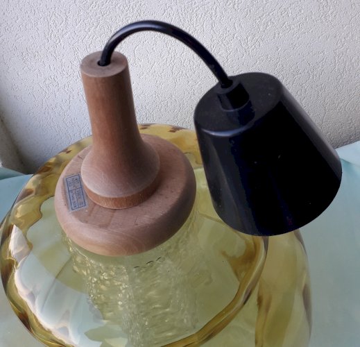 Suspension en verre style scandinave