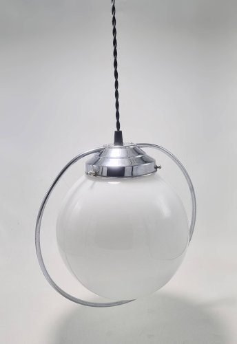 Suspension globe opaline