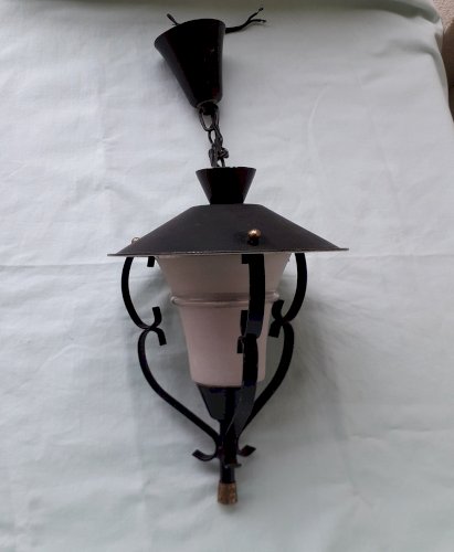 Suspension lanterne années 60