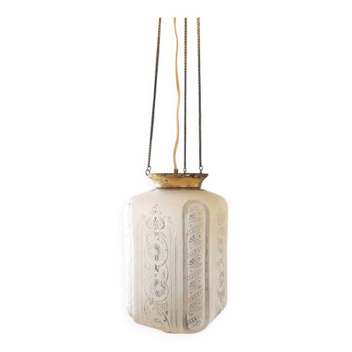 Suspension / Lanterne Art déco