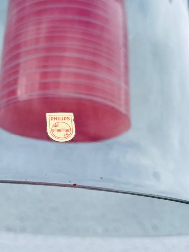Suspension Philips en verre