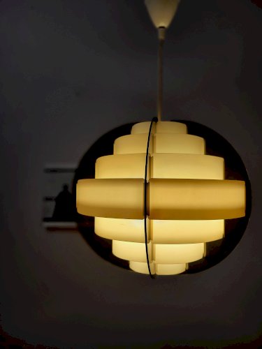 Suspension  sculpturael attribuée à Fleming Brylle et Preben Jacobse