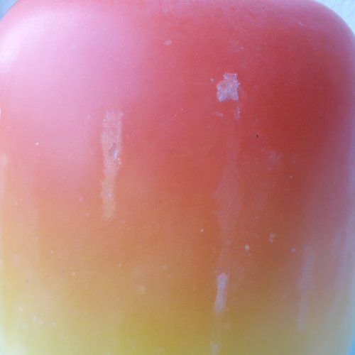 Suspension verre orangé