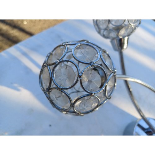 Suspension Vintage Métal Chromé