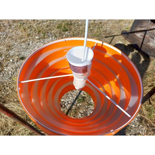 Suspension Vintage Plastic Orange