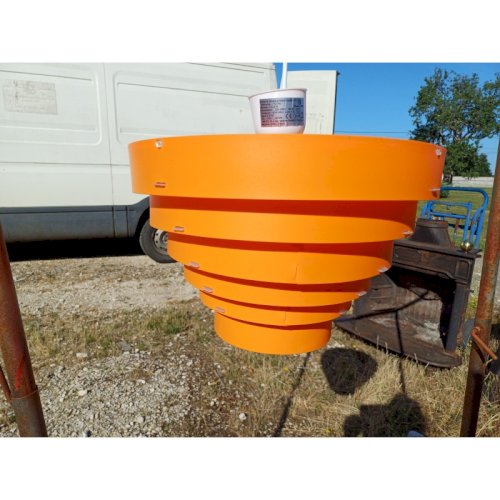 Suspension Vintage Plastic Orange