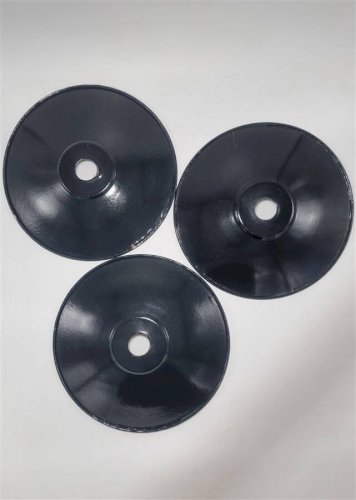 Suspensions en tôle émaillée noire