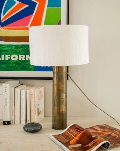 Suzanne, the large metal floor lamp No. 488