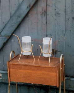 Suzanne, the pair of table lamps No. 15