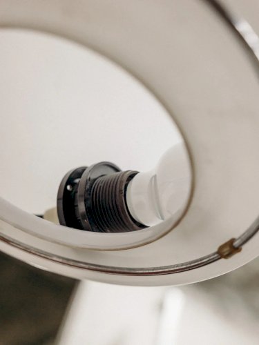 Suzette, la grande applique en métal et verre N°109