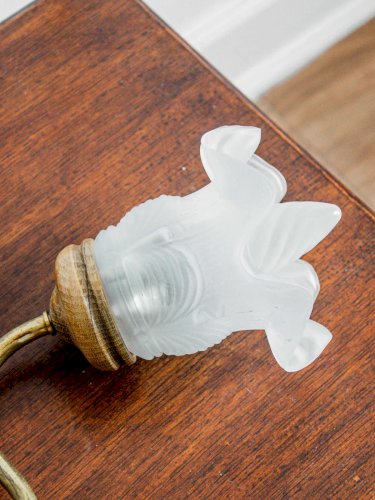 Suzette, la paire d'appliques en opaline N°82