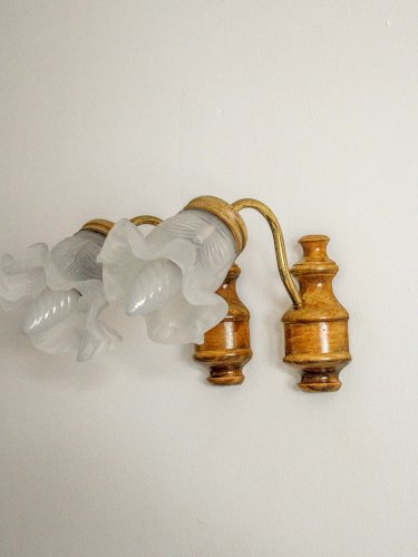 Suzette, la paire d'appliques en opaline N°82