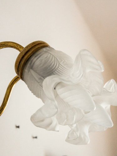 Suzette, la paire d'appliques en opaline N°82