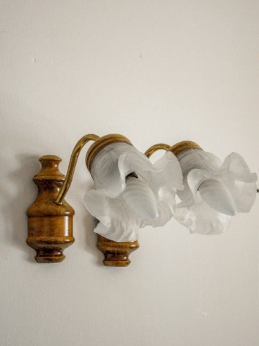 Suzette, la paire d'appliques en opaline N°82