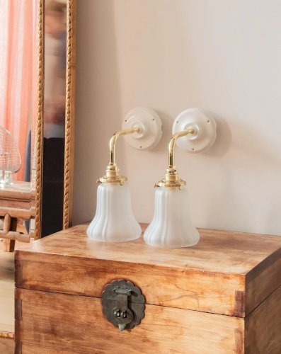 Suzette, la paire d'appliques N°12