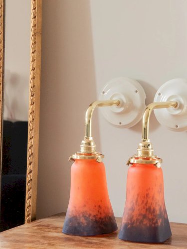 Suzette, la paire d'appliques N°13