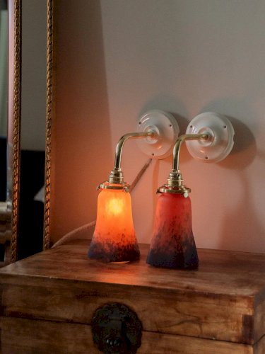 Suzette, la paire d'appliques N°13