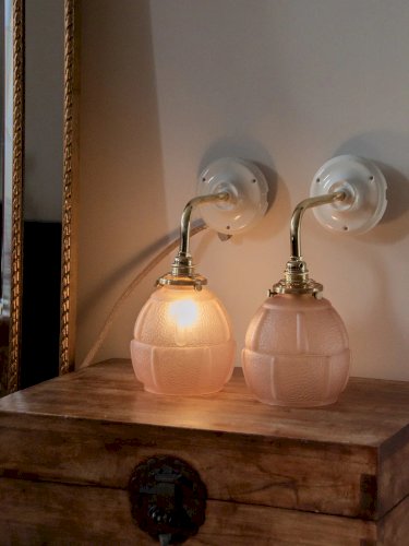 Suzette, la paire d'appliques N°14