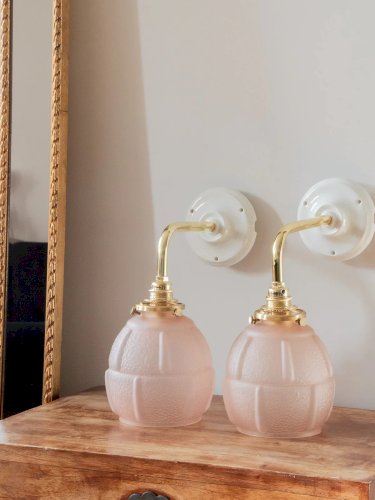 Suzette, la paire d'appliques N°14