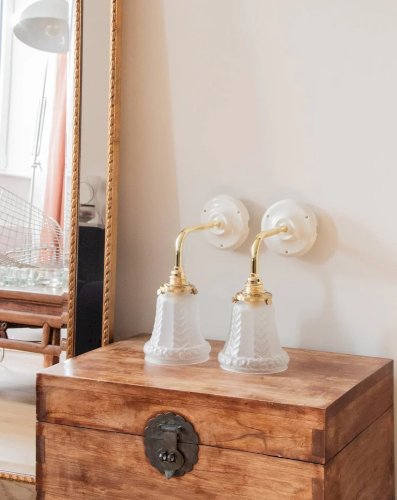 Suzette, la paire d'appliques N°17