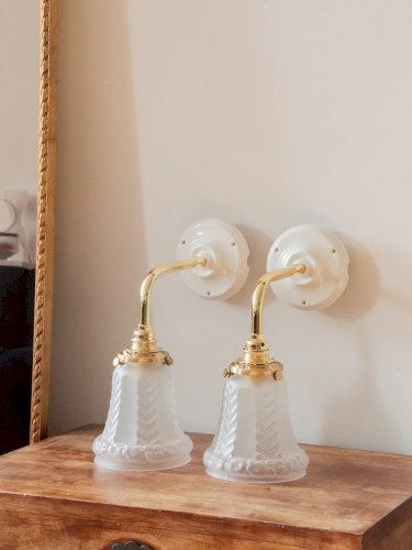 Suzette, la paire d'appliques N°17