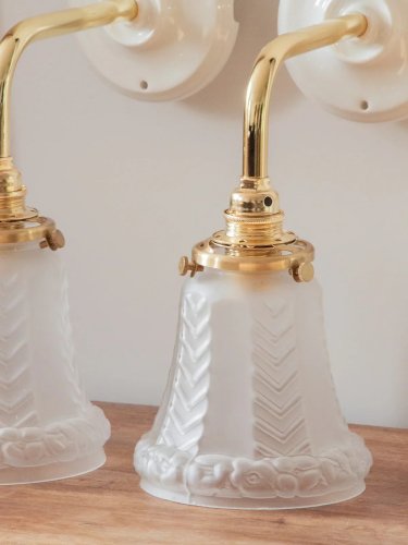 Suzette, la paire d'appliques N°17