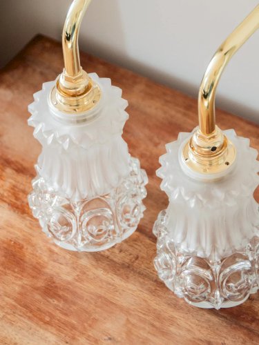 Suzette, la paire d'appliques N°22