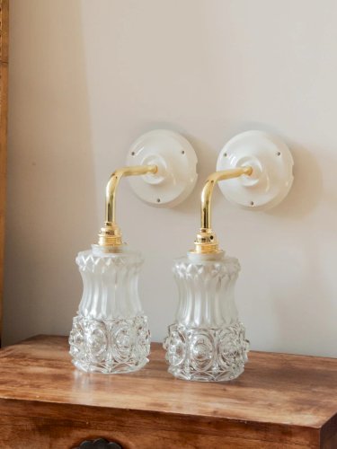 Suzette, la paire d'appliques N°22