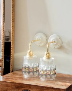 Suzette, the pair of wall sconces No. 26
