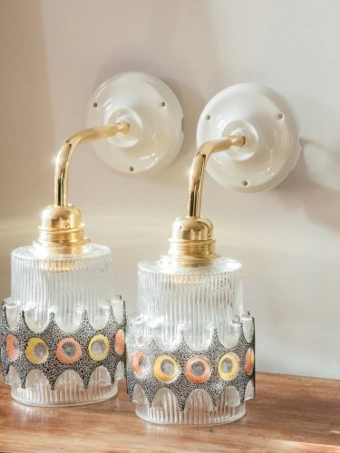 Suzette, la paire d'appliques N°26