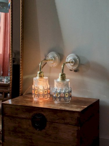 Suzette, la paire d'appliques N°26