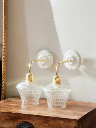 Suzette, la paire d'appliques N°35