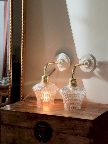 Suzette, la paire d'appliques N°35