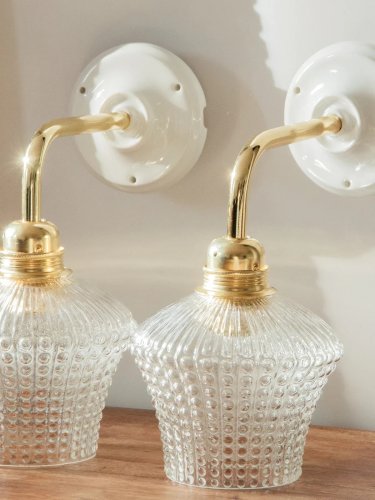 Suzette, la paire d'appliques N°35