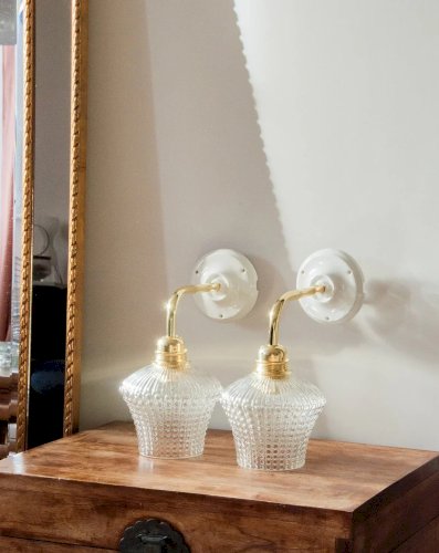 Suzette, la paire d'appliques N°35