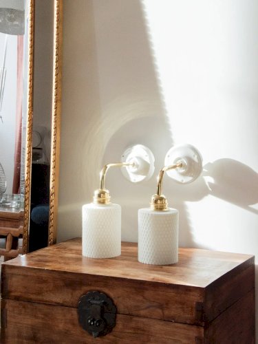 Suzette, la paire d'appliques N°39