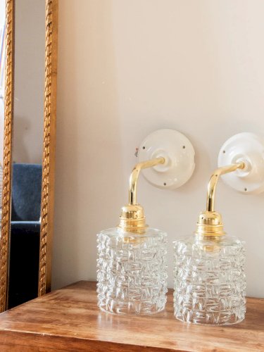 Suzette, la paire d'appliques N°44