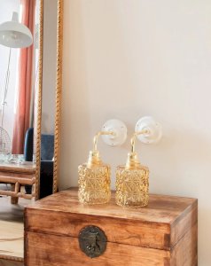 Suzette, la paire d'appliques N°45