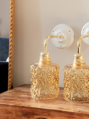 Suzette, la paire d'appliques N°45