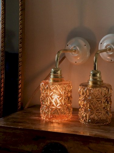 Suzette, la paire d'appliques N°45