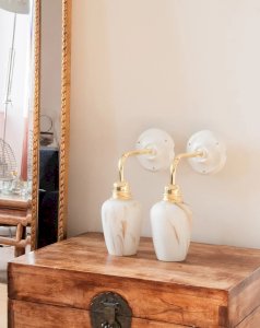 Suzette, la paire d'appliques N°47