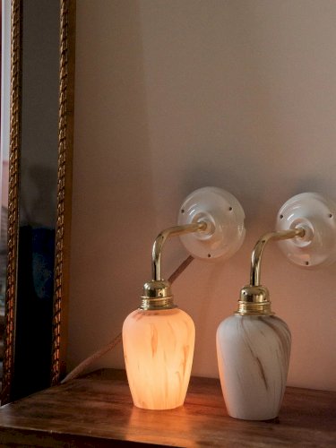 Suzette, la paire d'appliques N°47