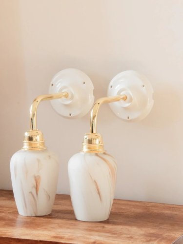 Suzette, la paire d'appliques N°47