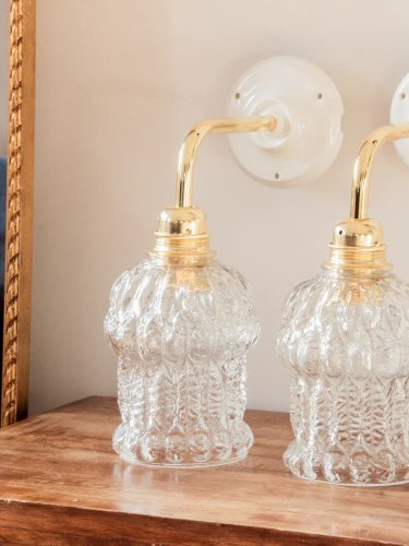 Suzette, la paire d'appliques N°49