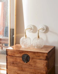 Suzette, la paire d'appliques N°7