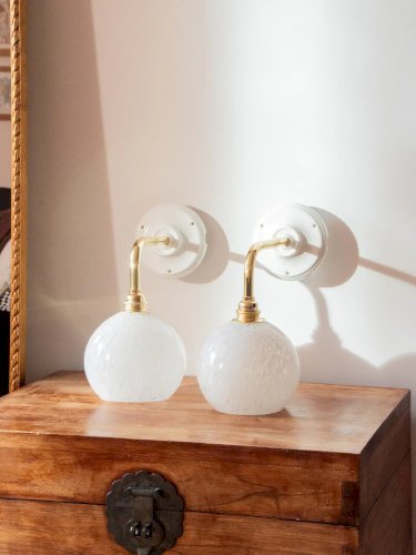 Suzette, la paire d'appliques N°9