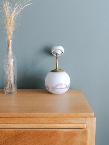 Suzette, l'applique en opaline à frise N°113