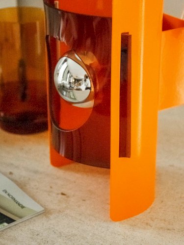Suzette, l'applique Space Age en plexi orange N°122